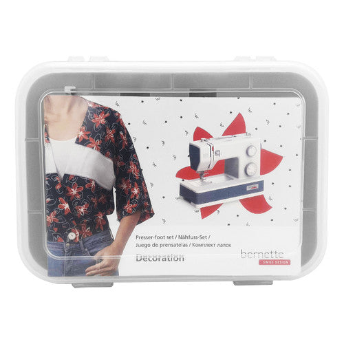 bernette Presser foot kit Decoration (9 feet) b05/sew and go 1