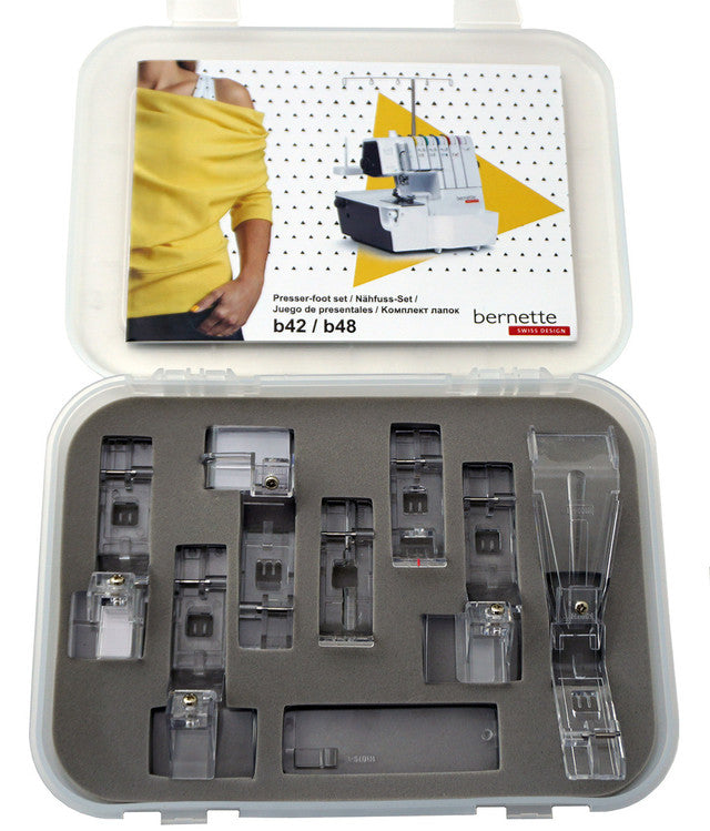 bernette Coverstitch Foot Kit (7 pcs) b42/b48/b62/b68