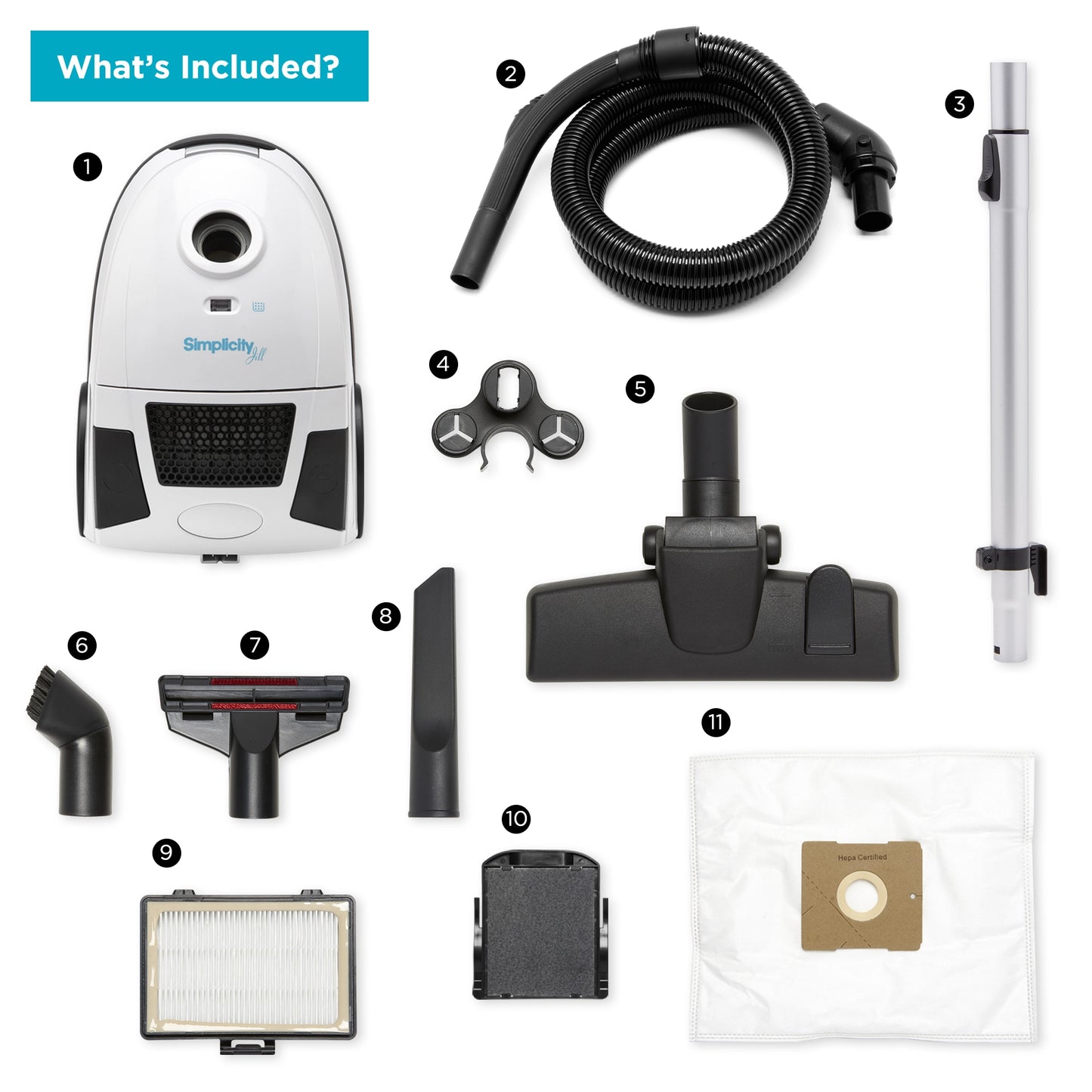 Jill Canister Vacuum JILL.12