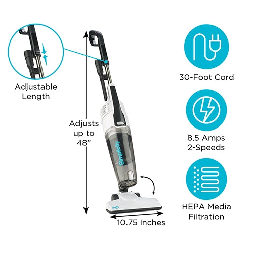 Spiffy Bagless Stick Vacuum S60
