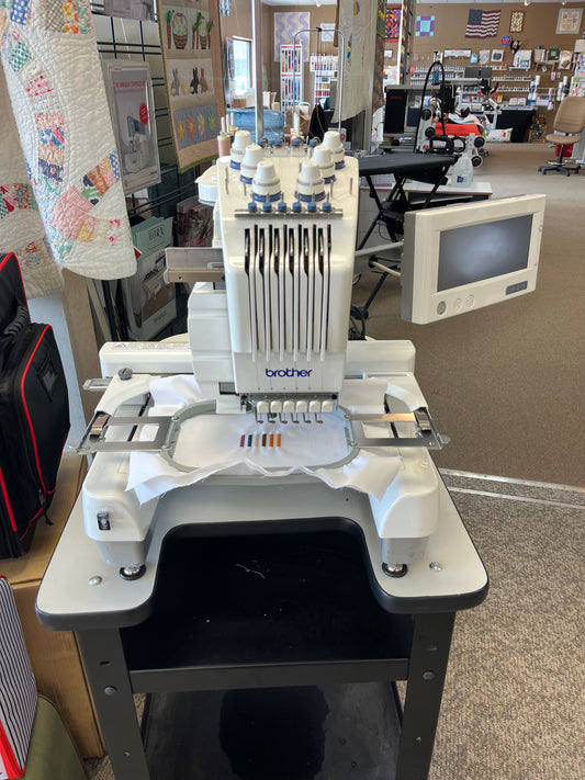 Brother Pr-620 6 needle embroidery machine